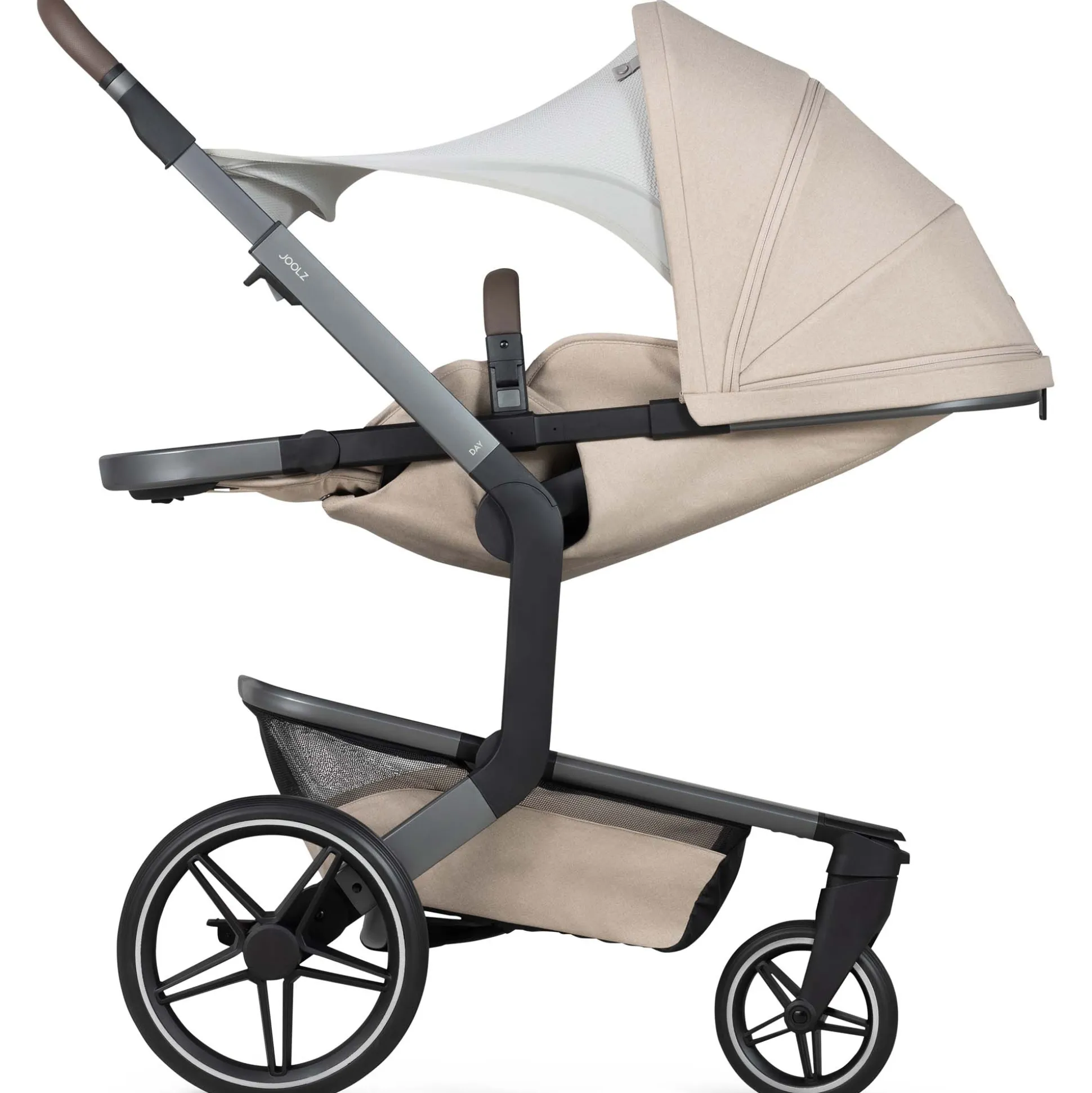 Joolz Day5 comfort cover zonnescherm Grey