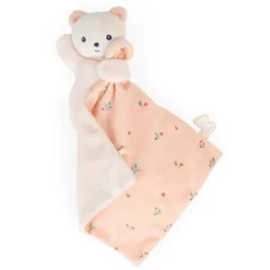 Kaloo knuffeldoekje Beer Pink