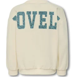 Kids Only peuter sweater lange mouwen effen wit