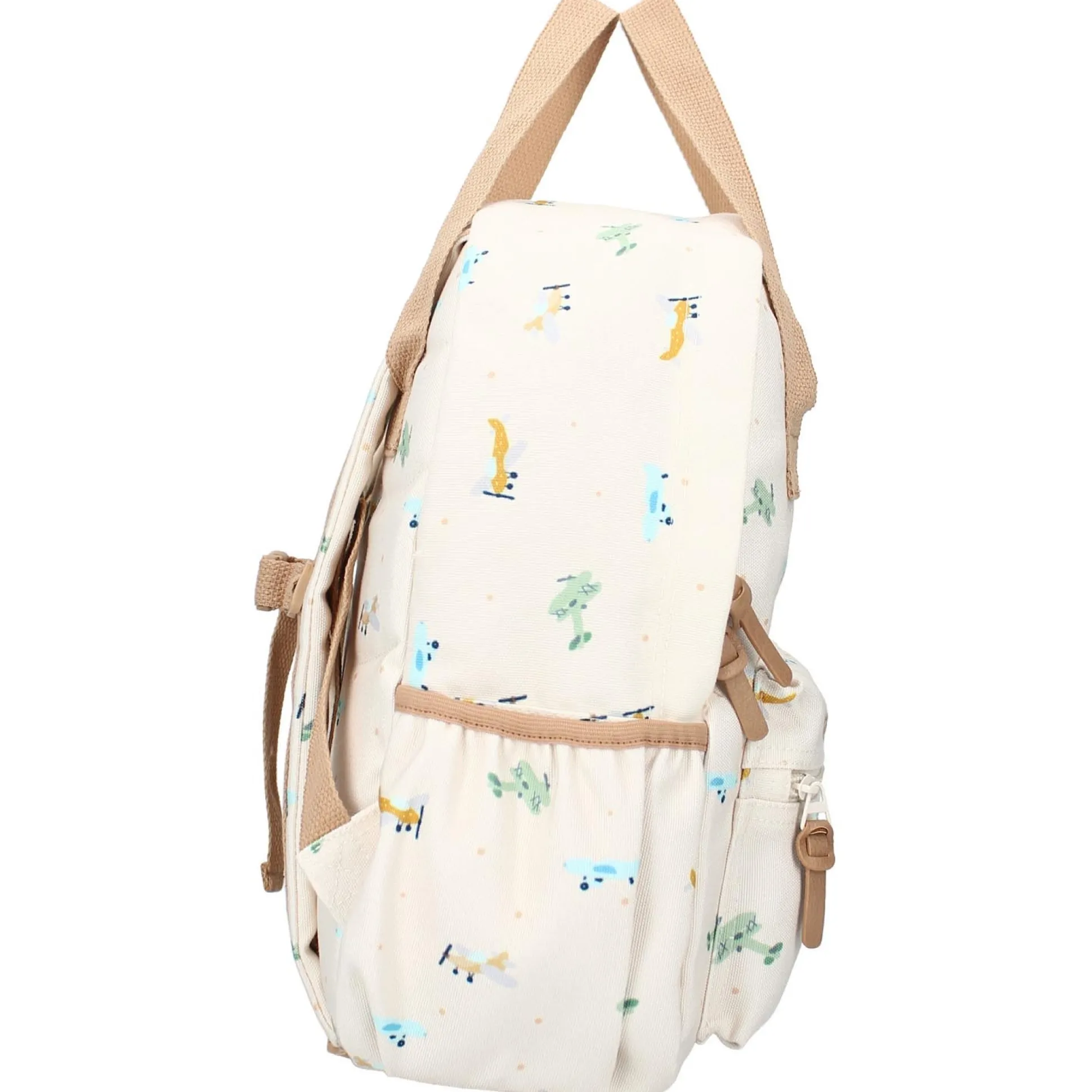 Kidzroom kinderrugtas vliegtuig Ecru