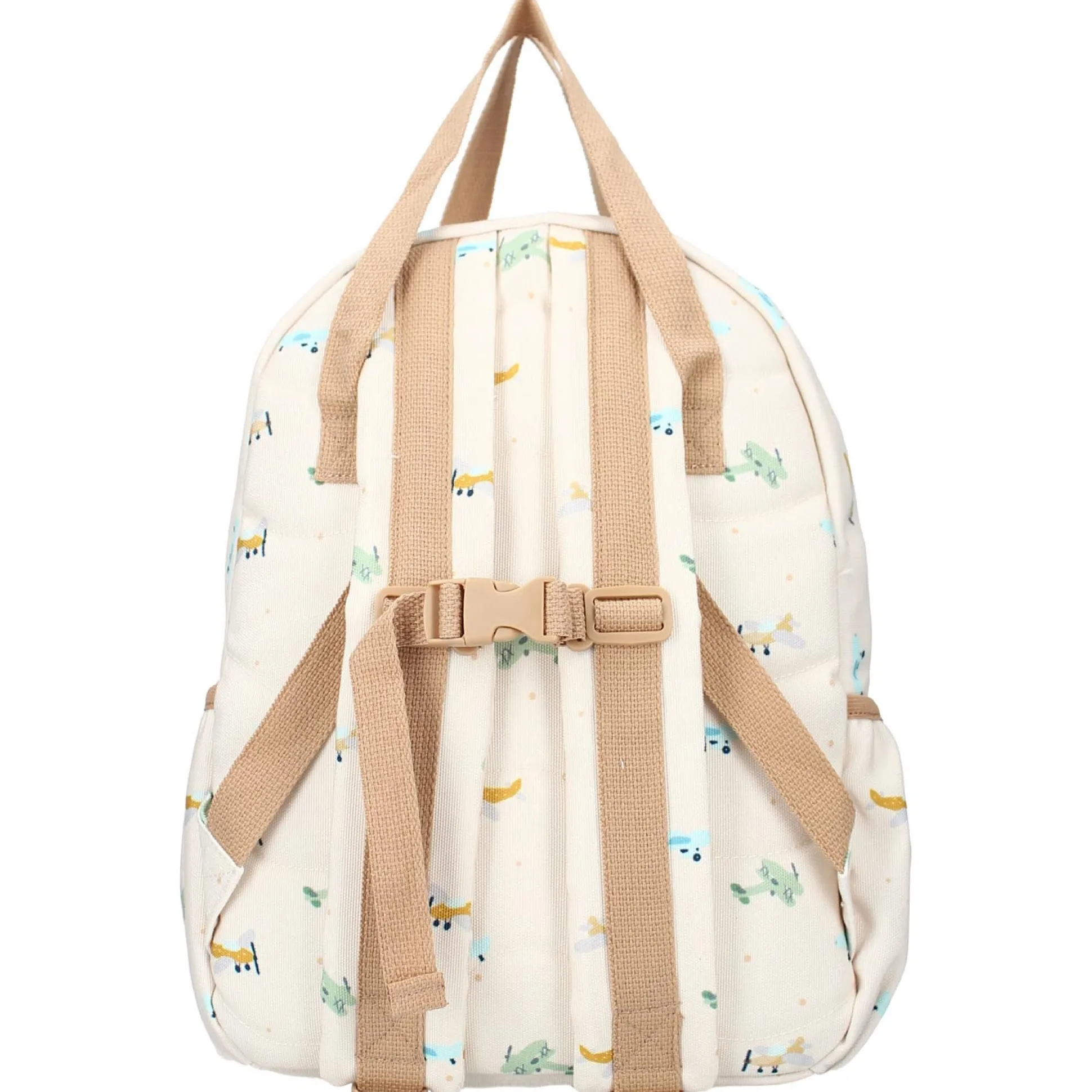 Kidzroom kinderrugtas vliegtuig Ecru