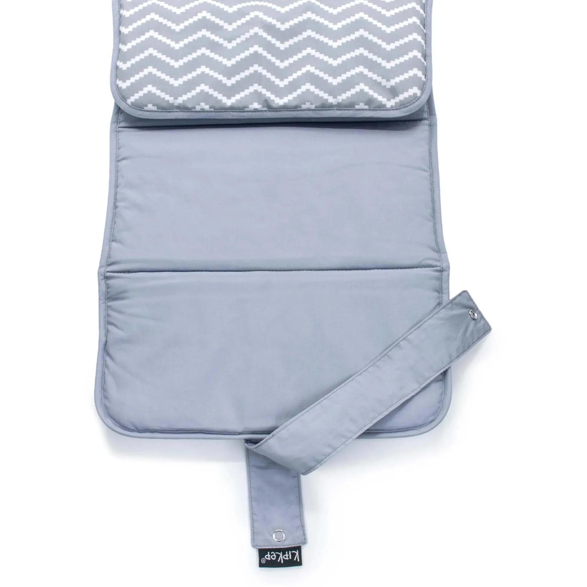 Kipkep verschoningsmatje Silver Grey