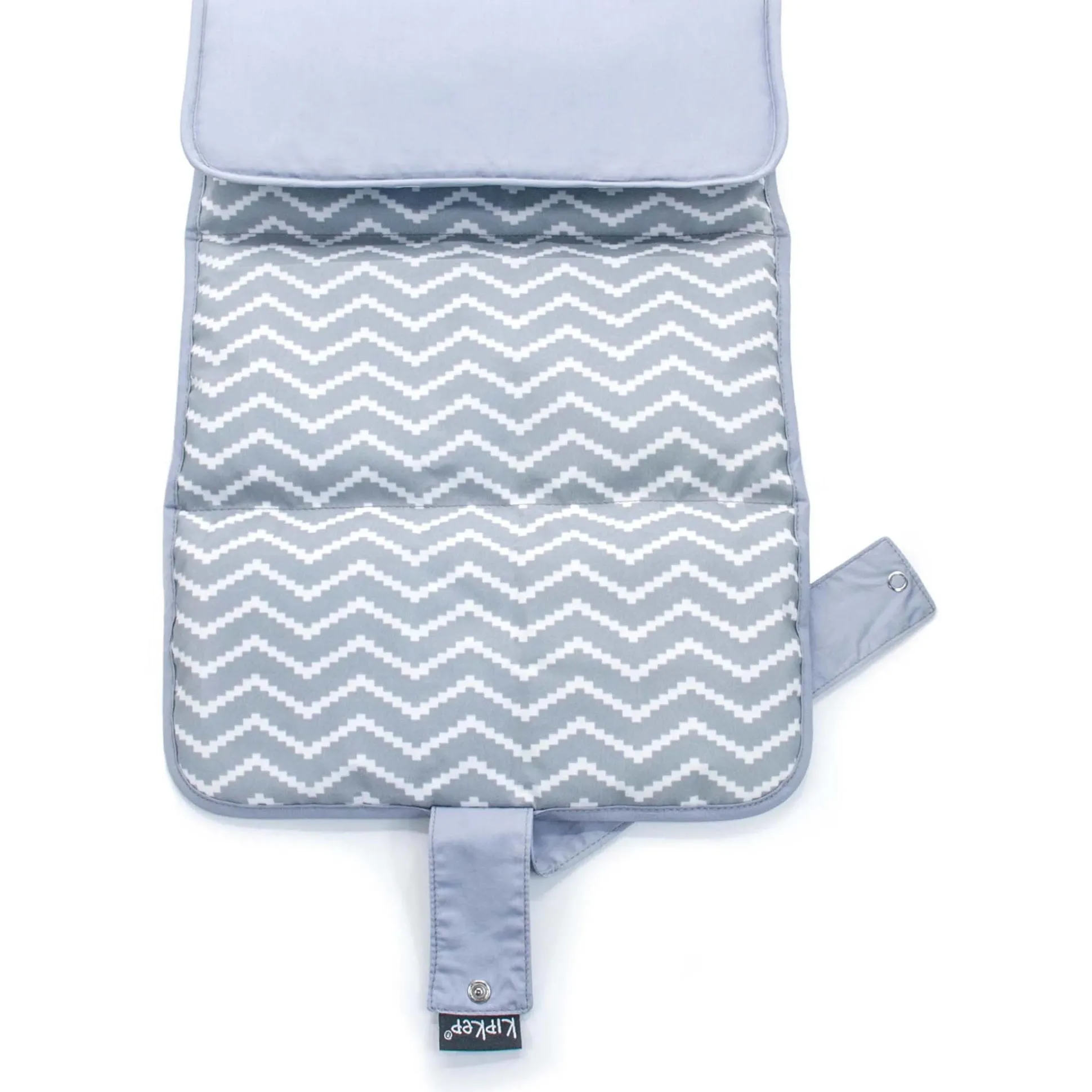 Kipkep verschoningsmatje Silver Grey