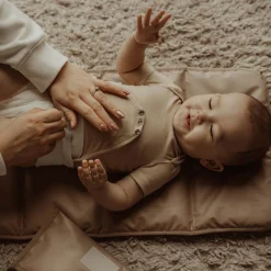 KipKep verschoningsmatje+luieretui combiset Coffee