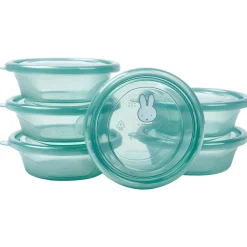 Koko Nijntje bewaarbakjes 210ml - 6 stuks mint