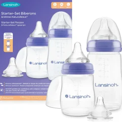 Lansinoh babyfles starterset Natural Wave naturel