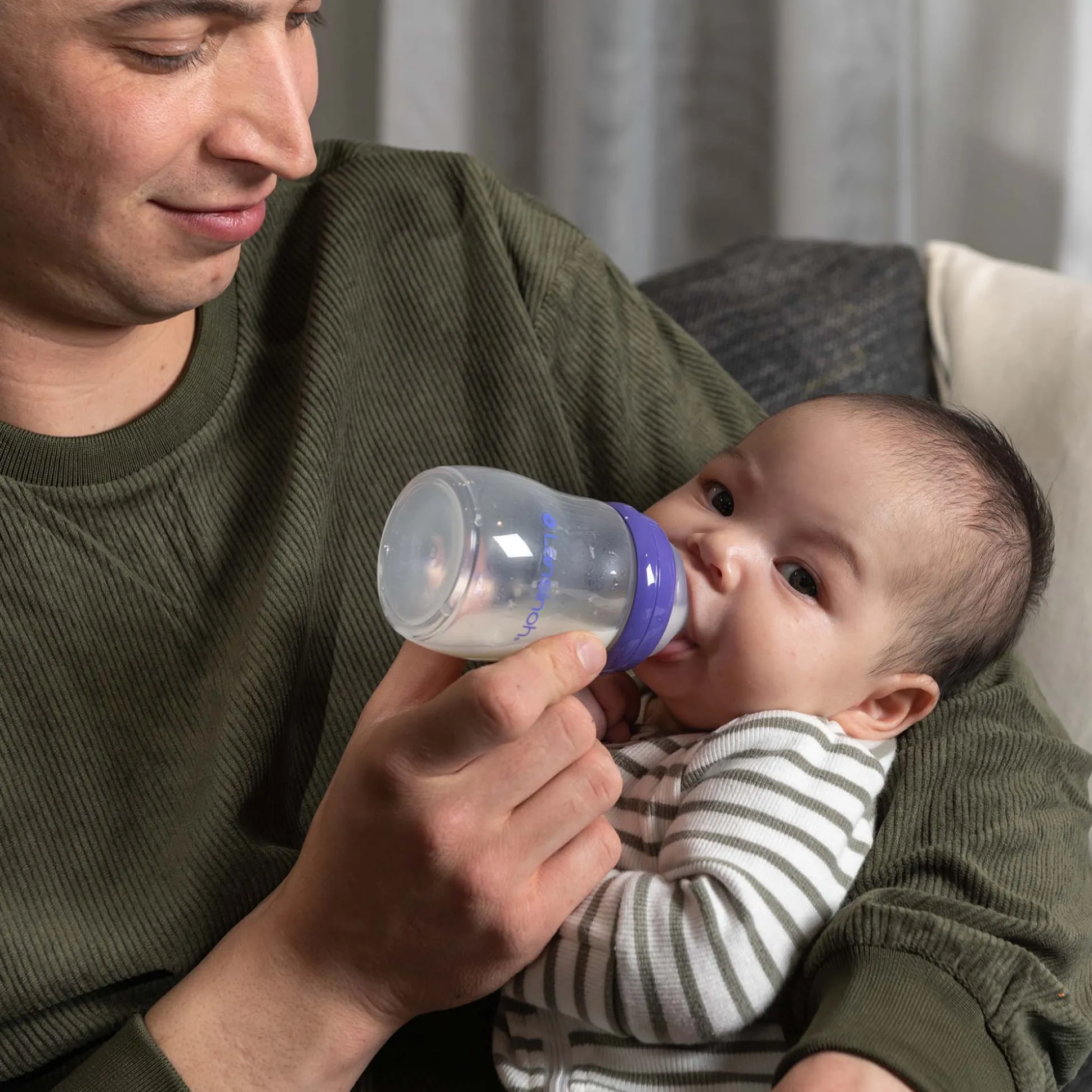 Lansinoh drinkfles Natural Wave 160ml naturel