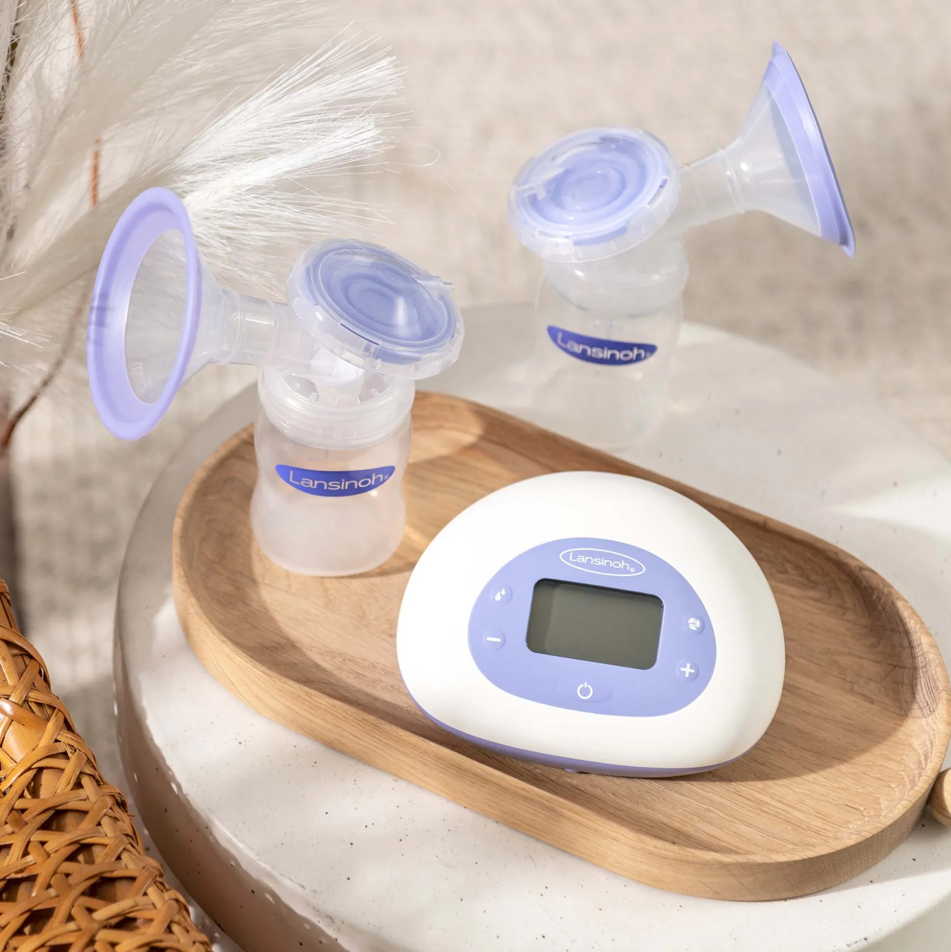 Lansinoh 2-in-1 Elektrische dubbele Borstkolf