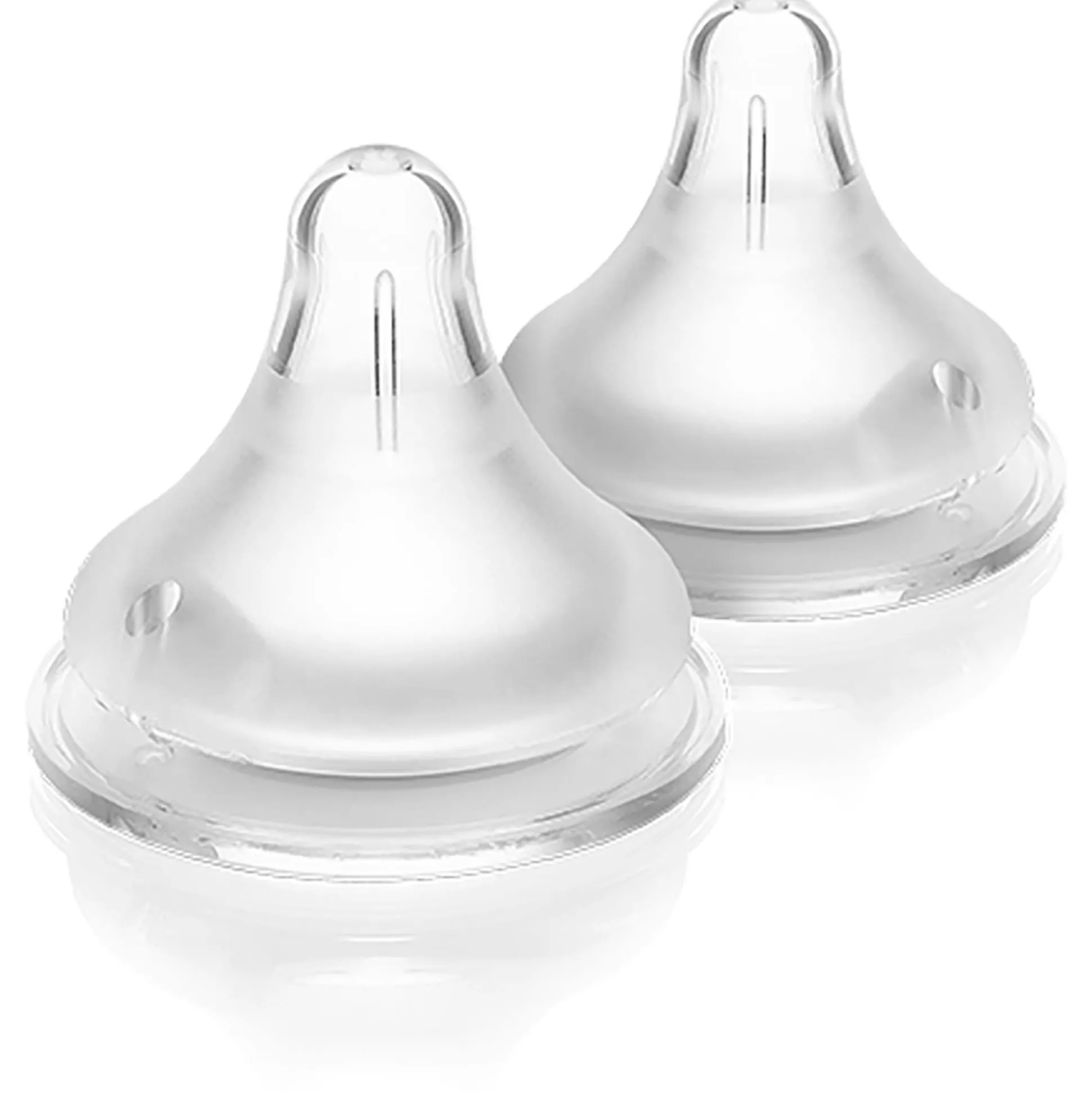 Lansinoh Natural Wave flesspeen Small 2 stuks naturel