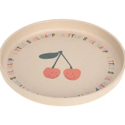 Lassig bordje happy fruits cherry roze