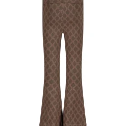 LEVV peuter flared  all over print bruin
