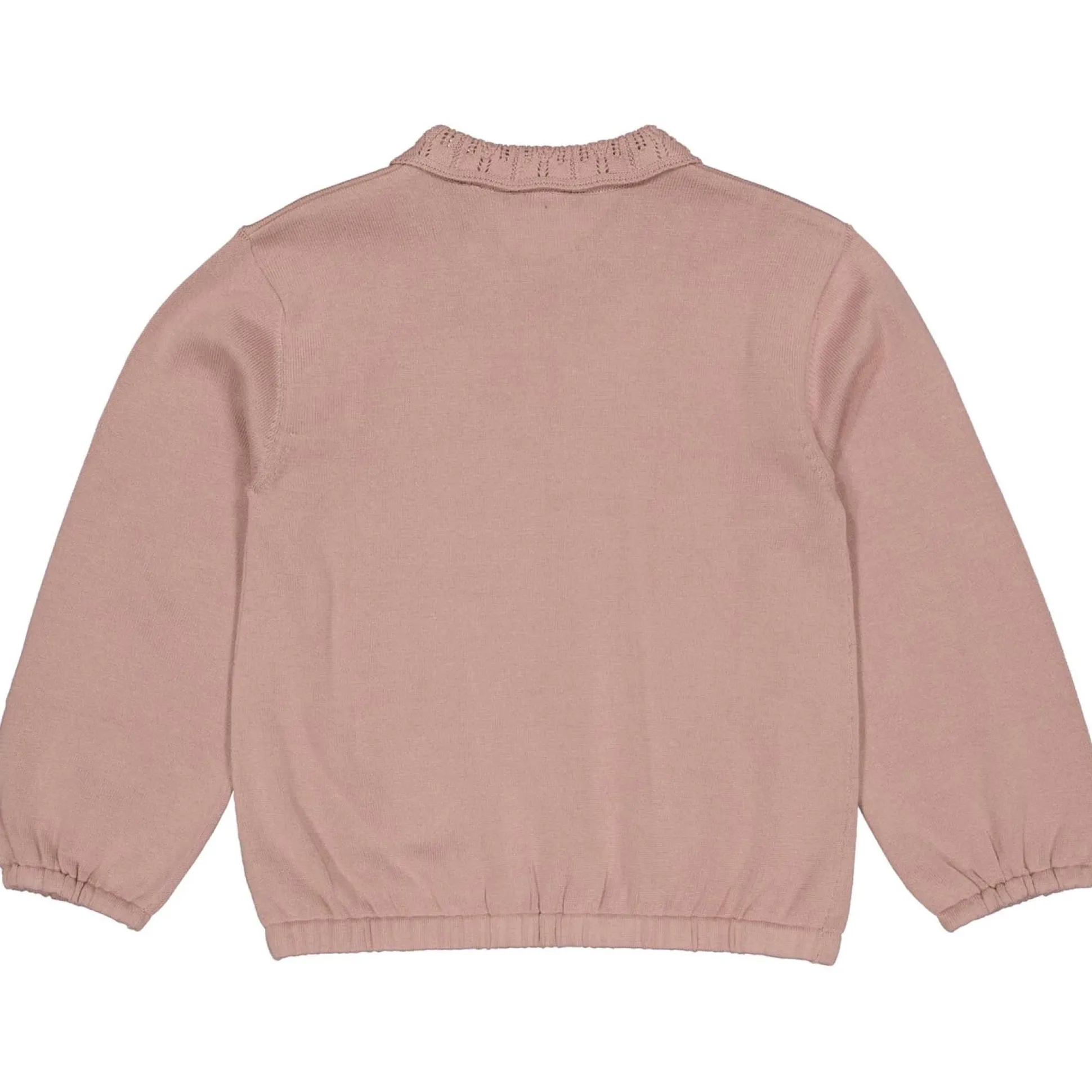 LEVV peuter trui lange mouwen effen roze