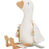 Little Dutch activiteitenknuffel Newborn Naturals Goose Off-White