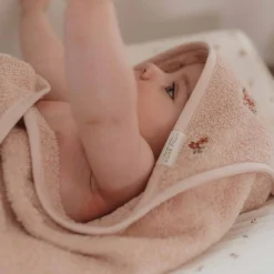 Little Dutch badcape blossom roze