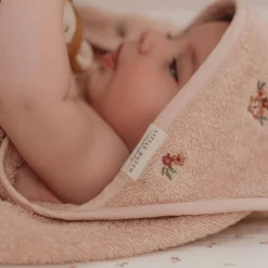 Little Dutch badcape blossom roze