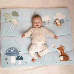 Little Dutch boxkleed Forest Friends Light Blue