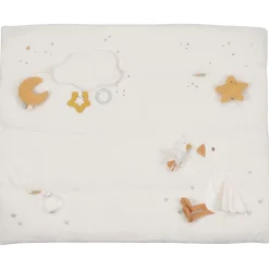 Little Dutch boxkleed Newborn Naturals Off-White