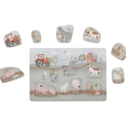 Little Dutch geluiden puzzel Little Farm Multi