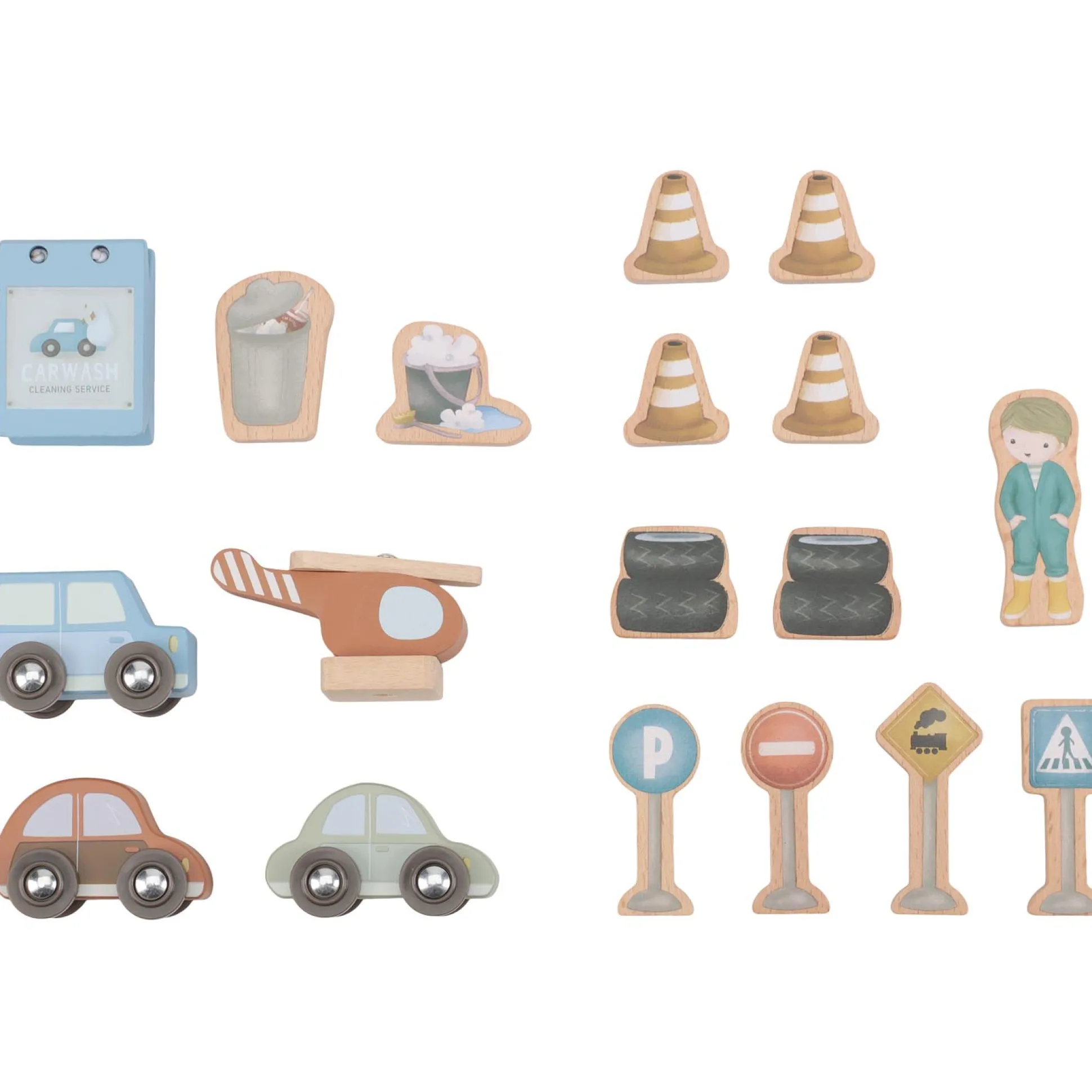 Little Dutch houten garage Multi