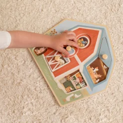 Little Dutch houten puzzel Little Farm Multi
