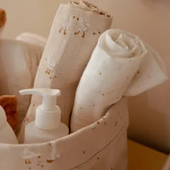 Little Dutch hydrofiel luiers 2 stuks Little Goose  beige