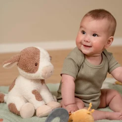 Little Dutch knuffel koe 25cm Mintgreen