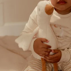Little Dutch knuffel Newborn Naturals Goose Off-White