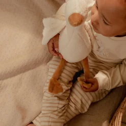 Little Dutch knuffel Newborn Naturals Goose Off-White