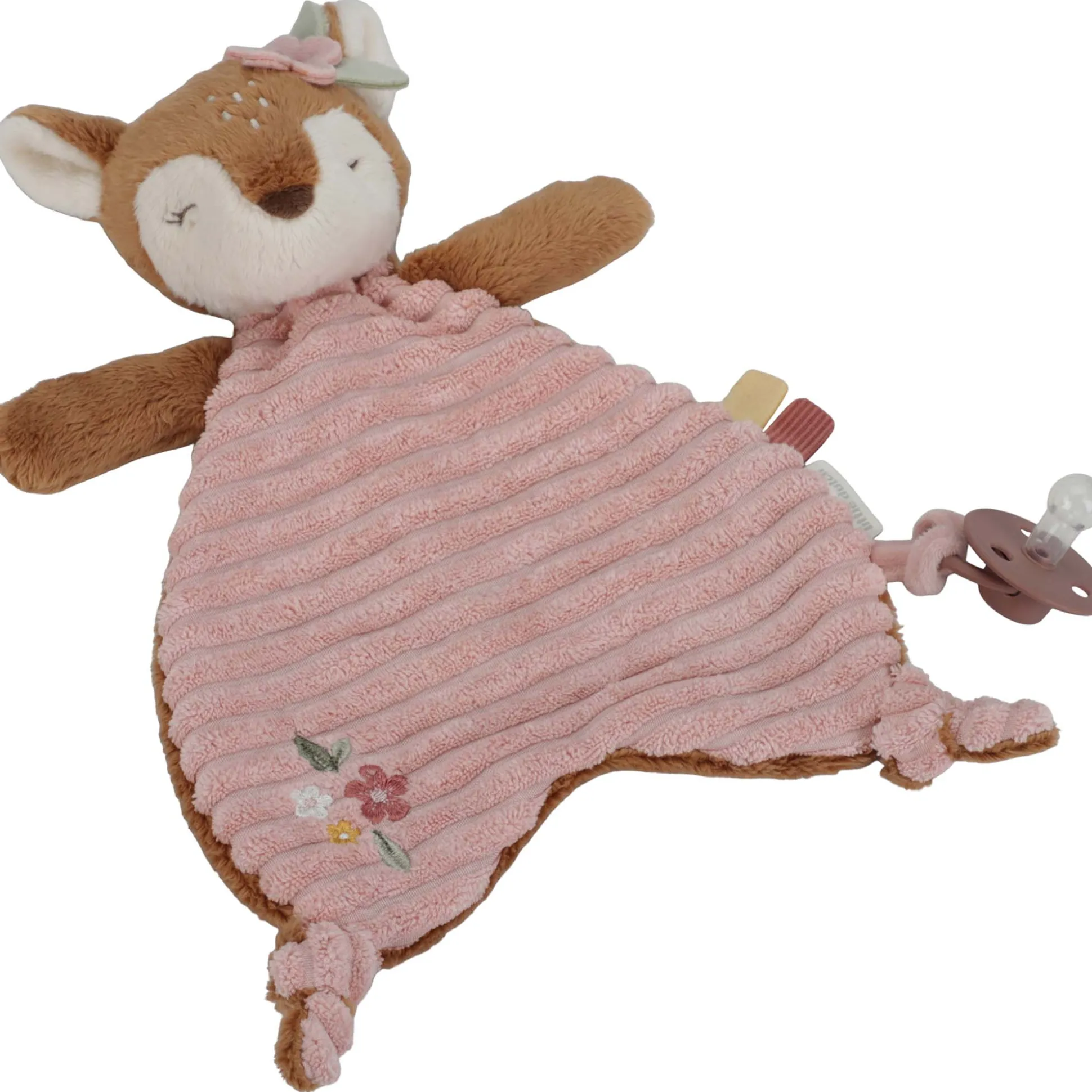 Little Dutch knuffeldoekje Fairy Garden bruin