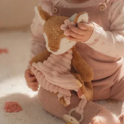 Little Dutch knuffeldoekje Fairy Garden bruin