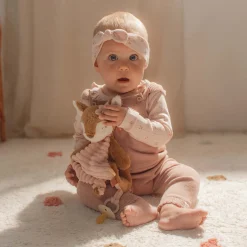 Little Dutch knuffeldoekje Fairy Garden bruin