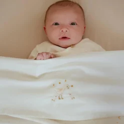 Little Dutch ledikantlaken Little Goose wit