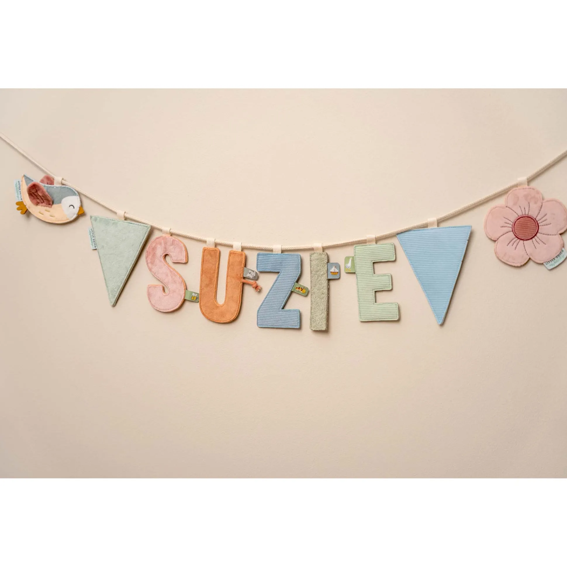 Little Dutch letterslinger W groen