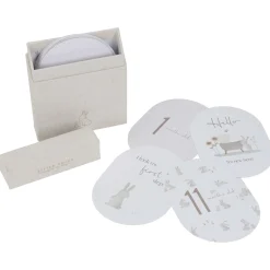 Little Dutch Mijlpaal Kaarten Beigebrown