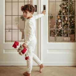Little dutch pyjama kerst Beigebrown