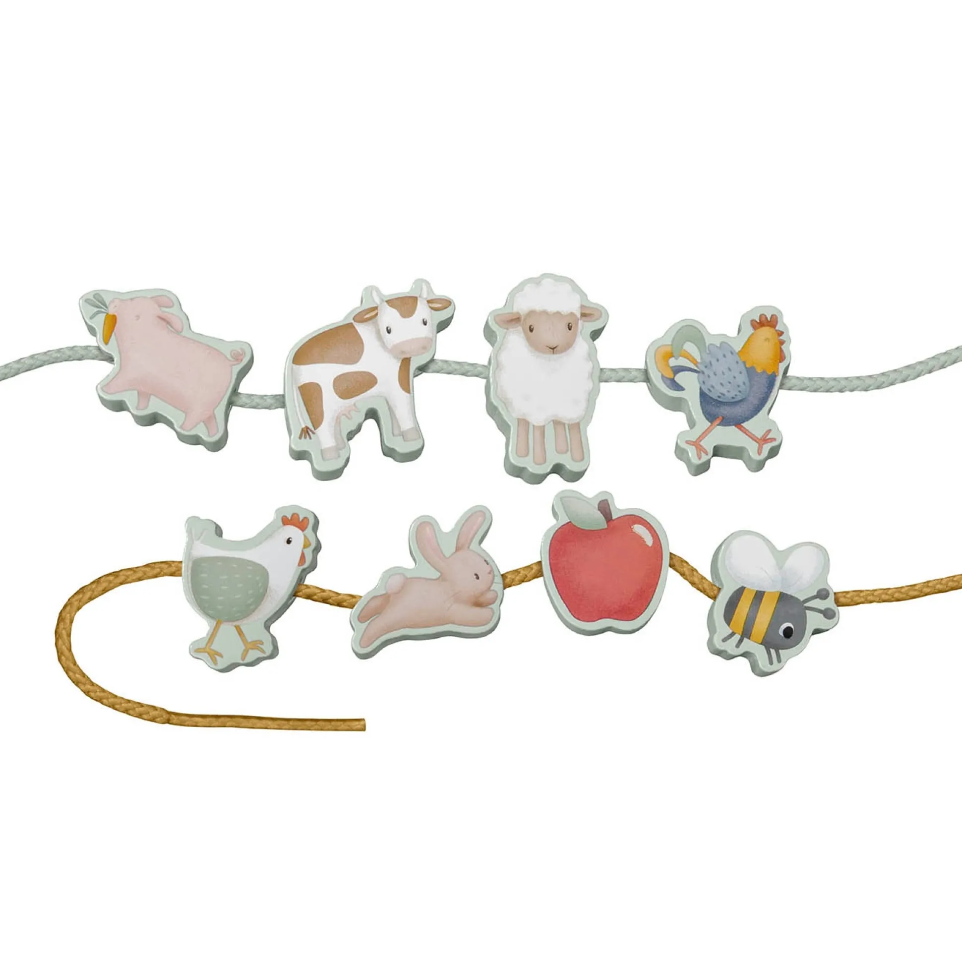 Little Dutch rijgkralen Little Farm Multi