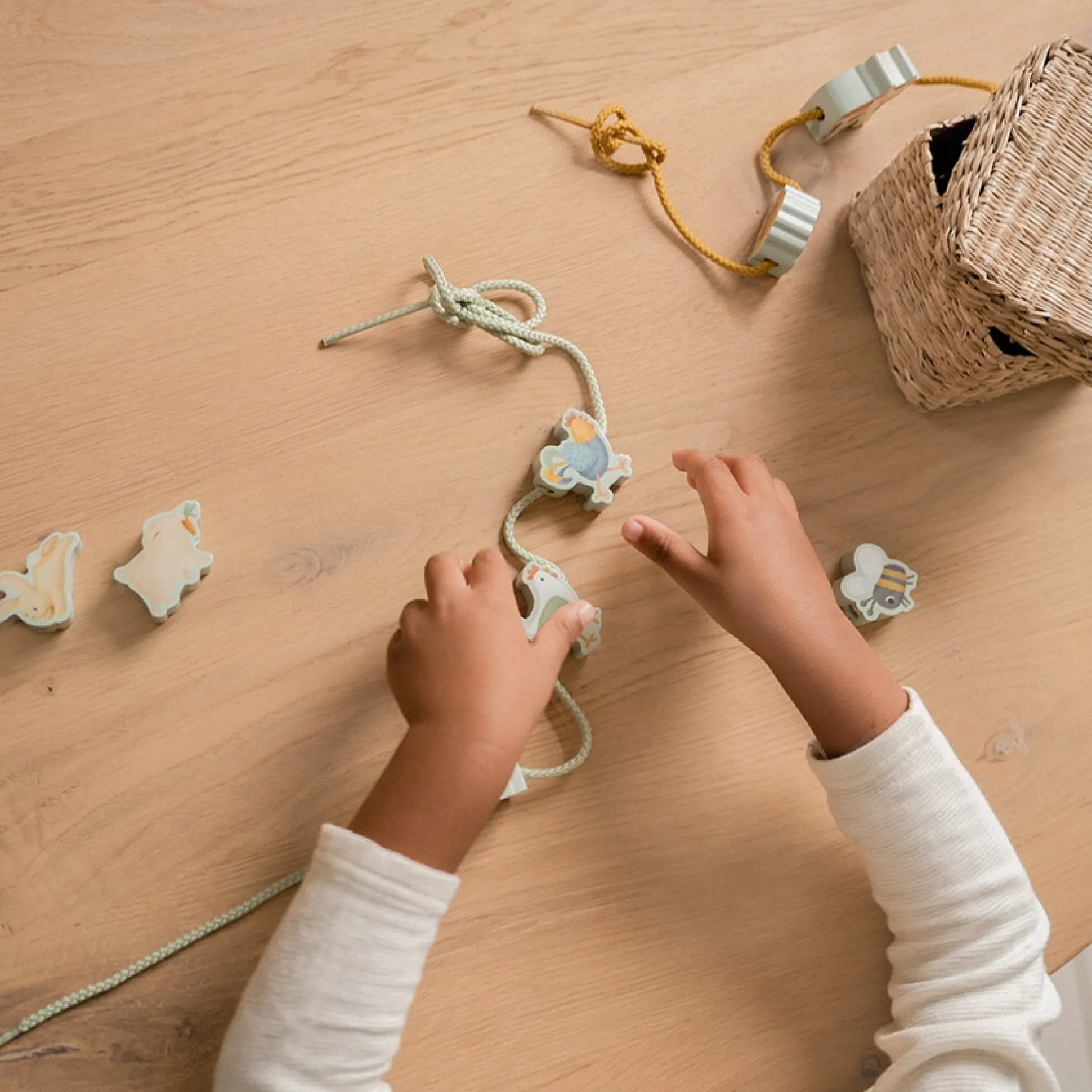 Little Dutch rijgkralen Little Farm Multi