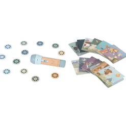 Little Dutch verhalen projector zaklamp Blue