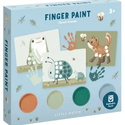 Little Dutch vingerverfset Forest Friends Multi