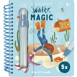 Little Dutch water tekenboek Jim & Friends Multi