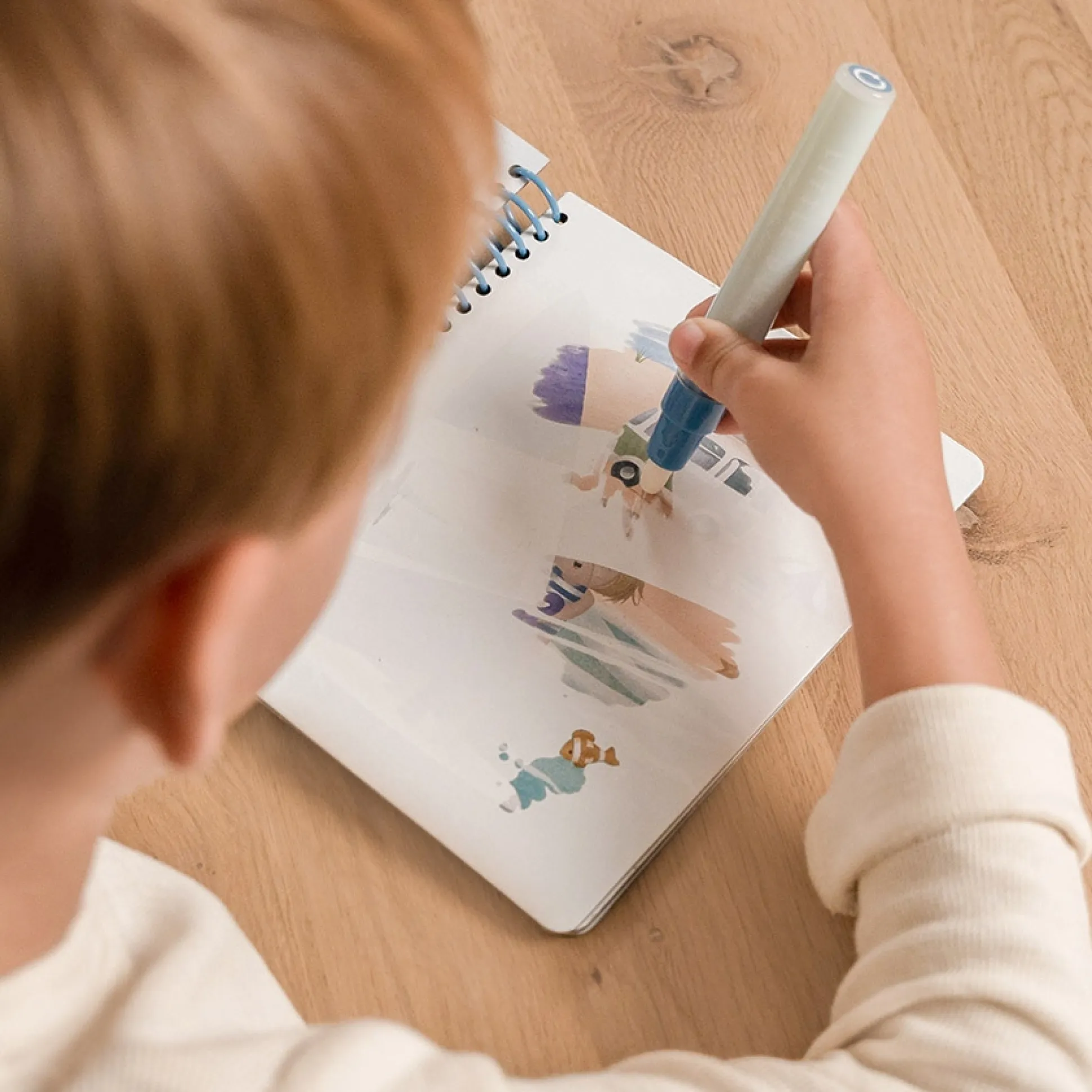 Little Dutch water tekenboek Jim & Friends Multi