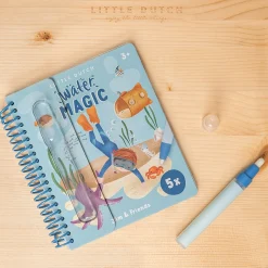 Little Dutch water tekenboek Jim & Friends Multi