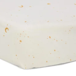 Little Dutch wieg hoeslaken moon star wit
