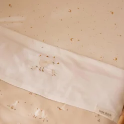 Little Dutch wieg hoeslaken moon star wit