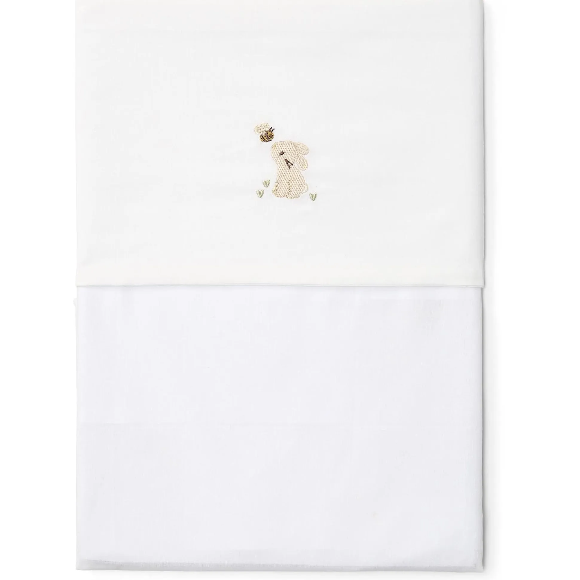 Little Dutch wieglaken Baby Bunny wit