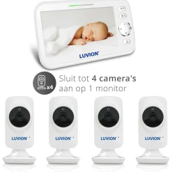 Luvion babyfoon Icon deluxe white edition