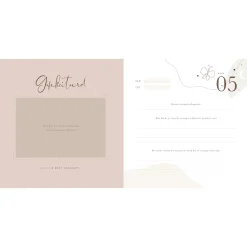 Maan Amsterdam invulboek 9-maanden - zwangerschap - collectie Eclipse Sandbrown