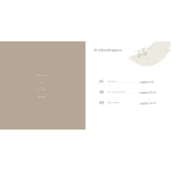 Maan Amsterdam invulboek eerste jaar - collectie Eclipse Sandbrown