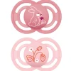 MAM fopspeen Perfect Silikon 16+ maanden Pink