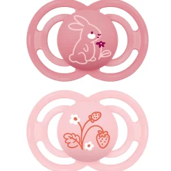 MAM fopspeen Perfect Silikon 16+ maanden Pink